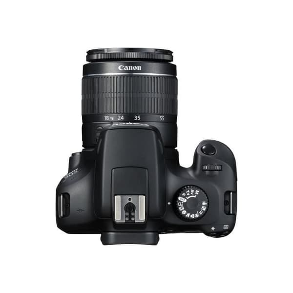 Canon EOS 4000D digital reflexkamera 18,0 MP APS-C 1080p - 30 fps 3x optisk zoom EF-S 18-55 mm DC III-objektiv...