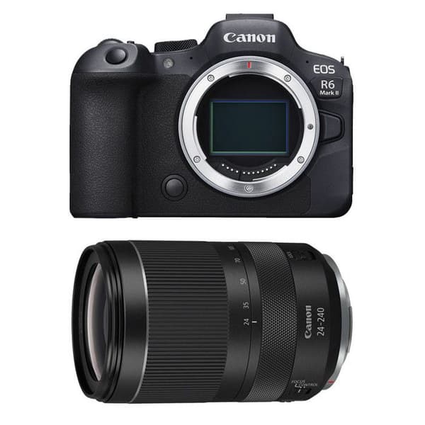 Canon hybridkamera eos r6 mark II + rf 24-240mm f/4-6.3 is usm