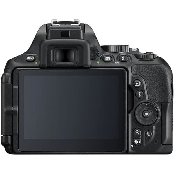 DSLR-kameror Nikon D5600 + AF-P 18-55 VR DSLR Kit 24,2 Mpix Black 19692