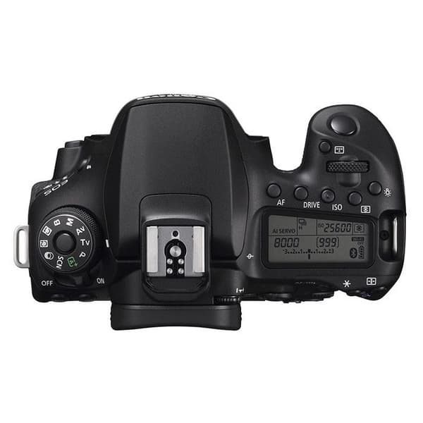 Canon EOS 90D digital reflexkamera - 4K - Videoingång - CMOS - Integrerad blixt - Svart