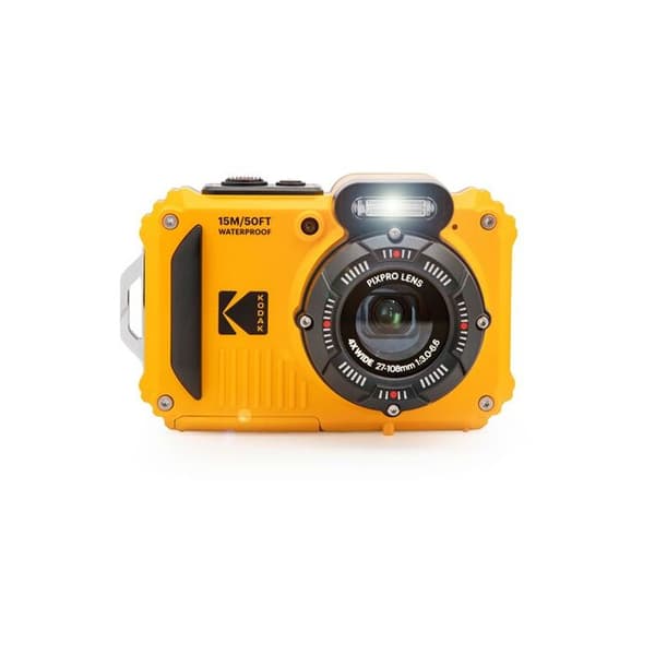 Kompakt vattentät och stötsäker digitalkamera KODAK Pixpro WPZ2 Gul 16MPixel