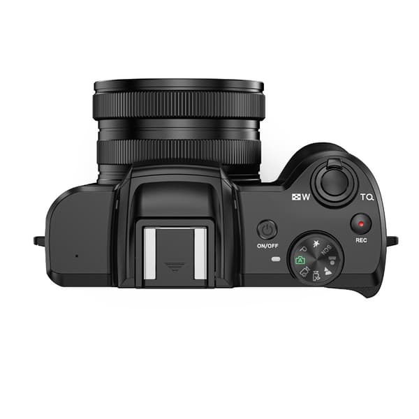 INF Digitalkamera (5k) med doble kameraer foran, autofokus, 32 GB-minnekort