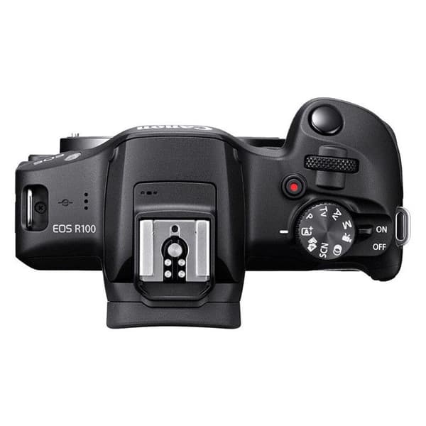 Canon hybridkamera eos r100 + rf-s 18-45mm f/4.5-6.3 is stm + rf-s 55-210mm f/5-7.1 is stm
