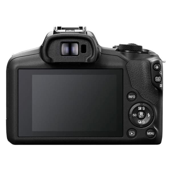 Canon hybridkamera eos r100 + rf-s 18-45mm f/4.5-6.3 is stm + rf-s 55-210mm f/5-7.1 is stm