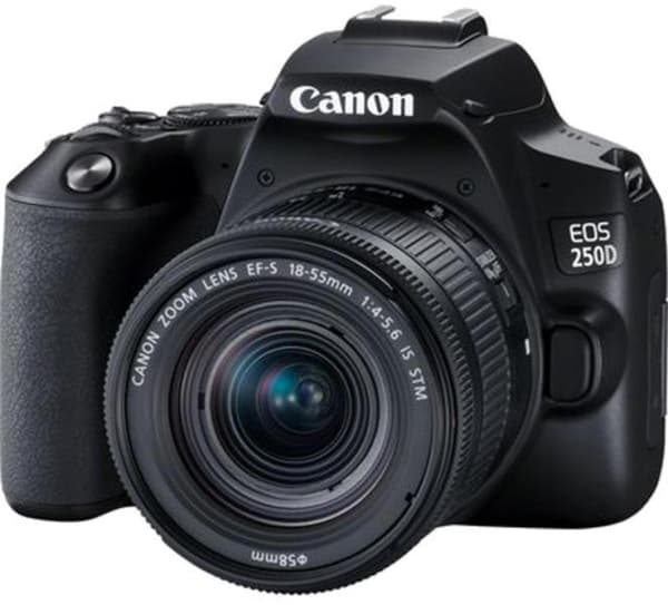 PHOTO CAMERA CANON 250D+18-55 IS STM KIT