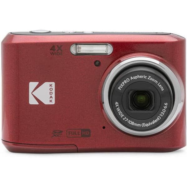 Kodak Pixpro FZ45 -digikamera, punainen