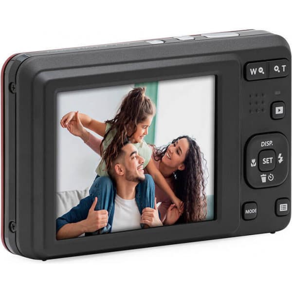 Kodak Pixpro FZ55 digital kamera, rød