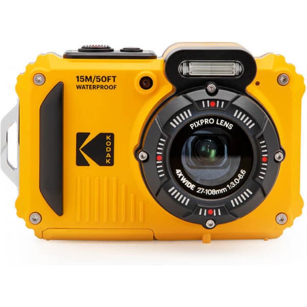 Kodak PIXPRO WPZ2 -digitalkamera, gul Gul