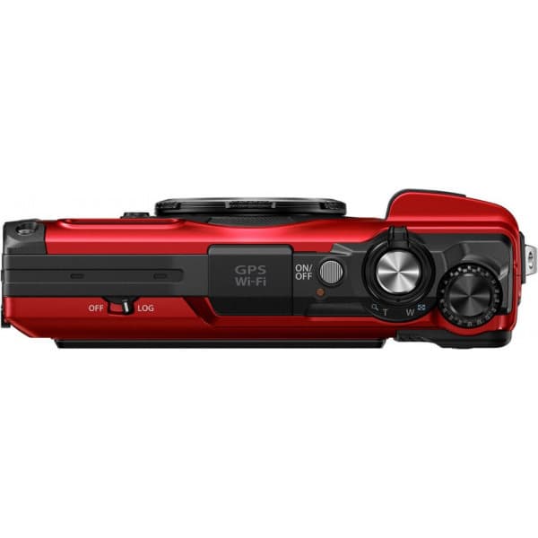 OM SYSTEM Tough TG-7 -digitalkamera, rød
