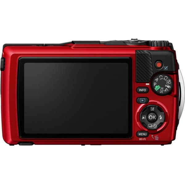 OM SYSTEM Tough TG-7 -digitalkamera, rød