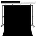 Miniatyrbild 2 av 2: Fotostudio bakgrunder, flyttbara bakgrunder, justerbar höjd, 2x2 med svart