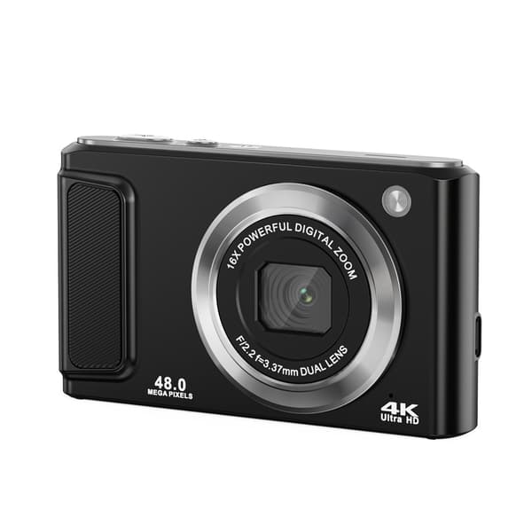INF 4K HD digitalkamera med stabilisering DC308 Sort
