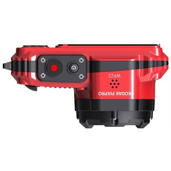 Kodak Pixpro WPZ2 vattentät kompaktkamera Röd - 0819900014020