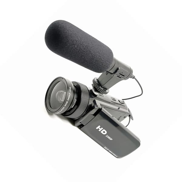 INF HD-Digitalkamera med Vidvinkelobjektiv