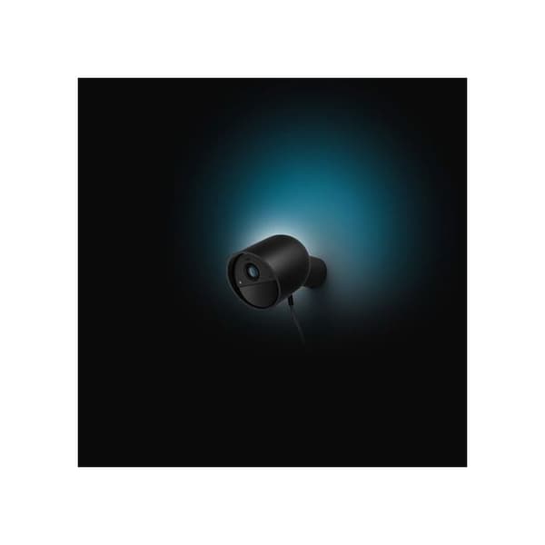 Kamera - Philips Hue - Säker - HD 1080P - Inomhus/Ute - Svart