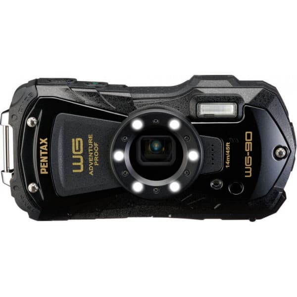 Pentax WG-90 digitalkamera, svart