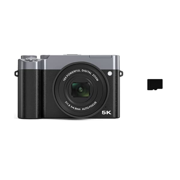INF DC208N digitalkamera 5K - 32 GB minnekort