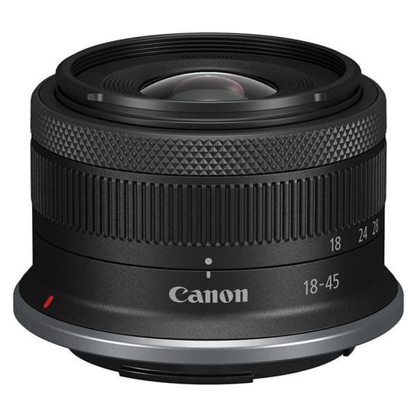 Canon för hybridobjektiv rf-s 18-45mm f4.5-6.3 is stm Svart