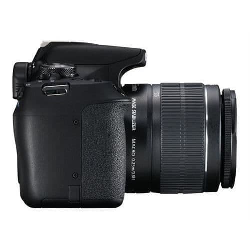 CANON - EOS 2000D Reflexkamera + 18-55mm EF-S 18-55 DC III-objektiv - 24 Mpixels - Full HD 1080p Video - 7,5 cm skärm
