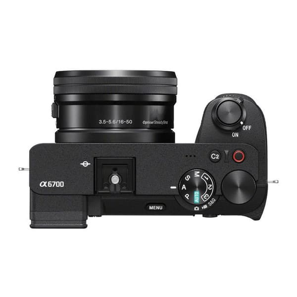 Sony hybridkamera alpha 6700 svart + 16-50