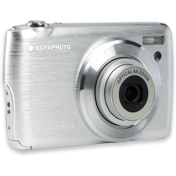 Kompakt Digitalkamera - AGFA PHOTO - DC8200 - CMOS - Optisk Zoom x8 - FHD 1080p Silver