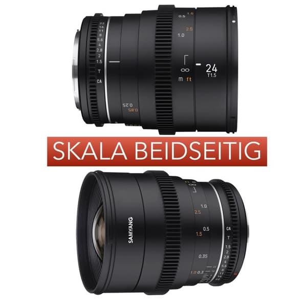 Samyang videolinsobjektiv vdslr 85mm t1.5 mk2 kompatibel med canon rf