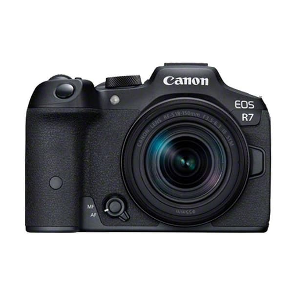 Canon hybridkamera eos r7 + rf-s 18-150mm f3.5-6.3 is stm Svart