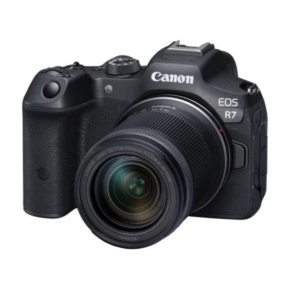 Canon hybridkamera eos r7 naken Svart