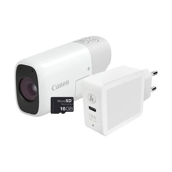 Kompaktkamera - Canon - PowerShot ZOOM - 12,1 MP - 400 mm optisk zoom - Full HD-video Vit