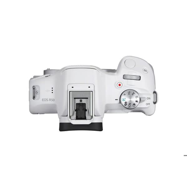 Hybridkamera - Canon - EOS R50 - 24,2 MP - Video 4K - RF-S 18-45mm objektiv