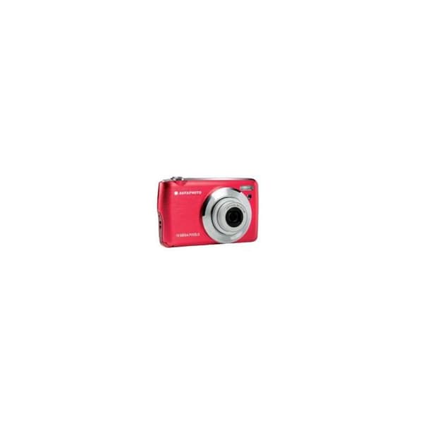 AGFA PHOTO Realishot DC8200 - Compact Cam Digital Camera (18MP, Full HD-video, 2,7-tums LCD-skärm, 8X optisk zoom, batteri Röd