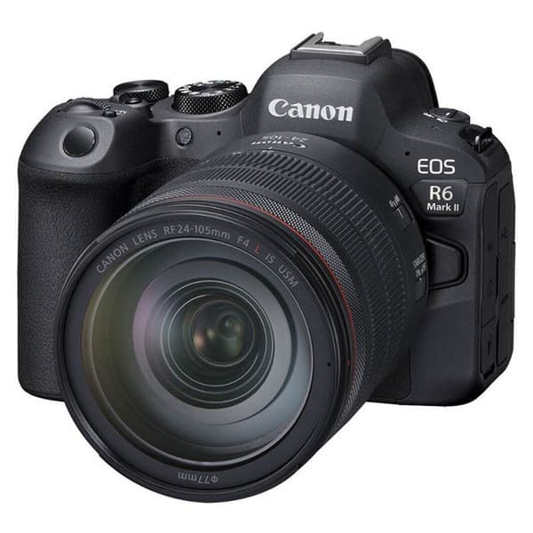 Canon systemkamera hybrid eos r6 mark II + rf 24-105mm f/4l is usm