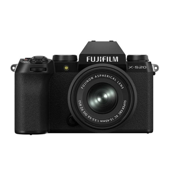 Fujifilm hybridkamera x-s20 svart + 15-45mm