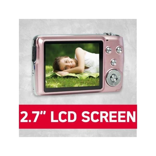 AGFA PHOTO Realishot DC8200 - Compact Cam Digital Camera (18MP, Full HD-video, 2,7-tums LCD-skärm, 8X optisk zoom, batteri