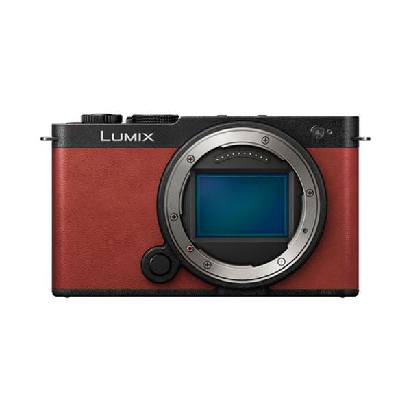 Panasonic hybridkamera Lumix S9 naken röd Röd