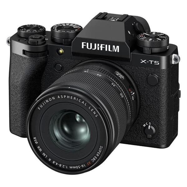 Fujifilm hybridkamera x-t5 svart + 16-50mm Svart