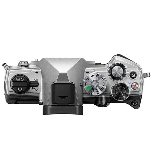 Hybridkamera - OM System - OM-5 - Silver - Objektiv 14-150mm - Väderbeständig