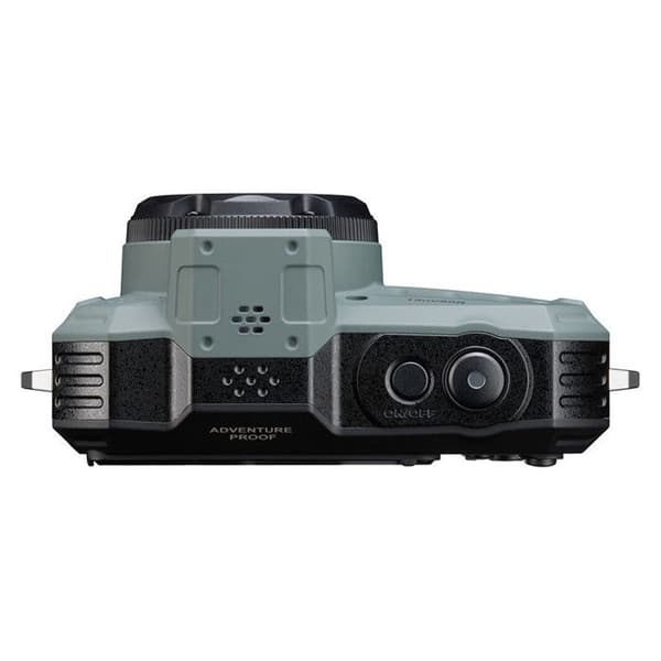 Pentax kompakt digitalkamera vattentät wg-1000 olivgrön