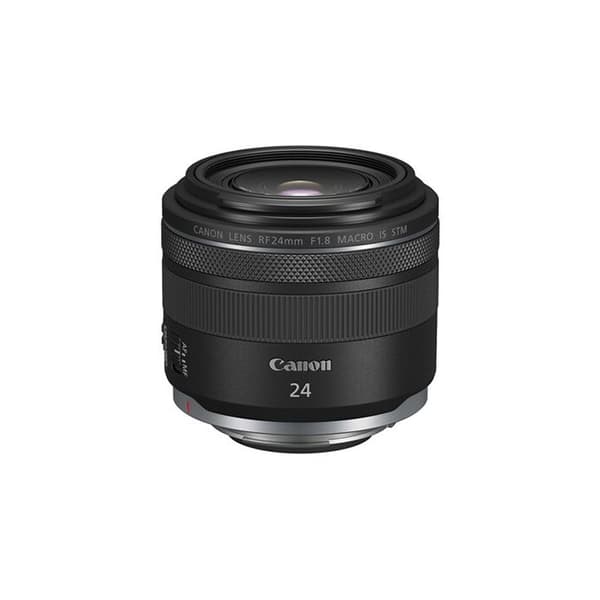 Canon för hybridobjektiv rf 24mm f1.8 macro is stm Svart