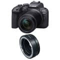 Miniatyrbild 1 av 4: Canon systemkamera hybrid eos r10 + rf-s 18-150mm f3.5-6.3 is stm + ef-eos r adapter