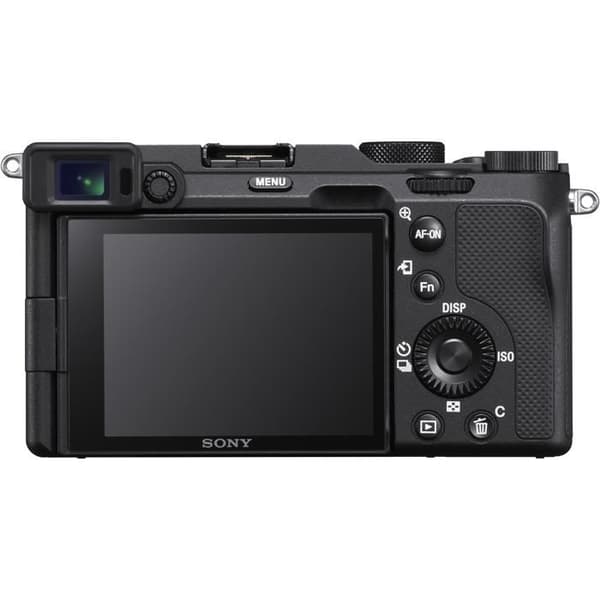 Hybridkamera - Sony - Alpha A7C - 24,2 Mpx - Video 4K - Stabilisering 5 axlar Svart