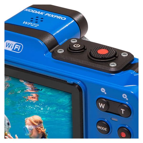 Kodak Pixpro WPZ2 vattentät kompaktkamera blå - 0819900013993