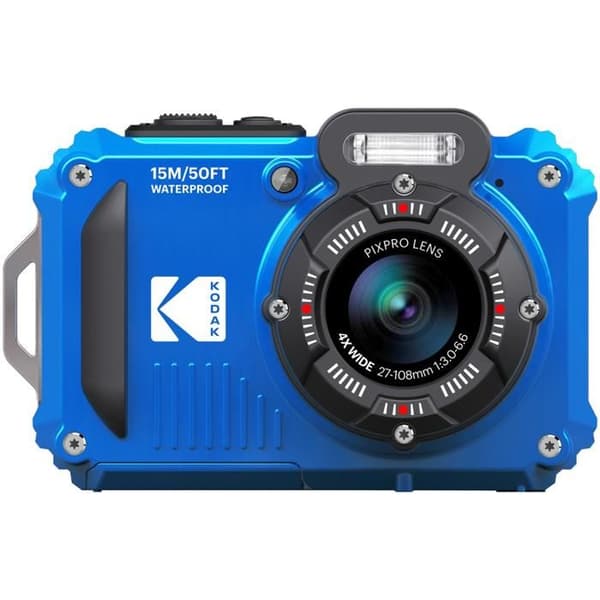 Kodak Pixpro WPZ2 vattentät kompaktkamera blå - 0819900013993 Blå