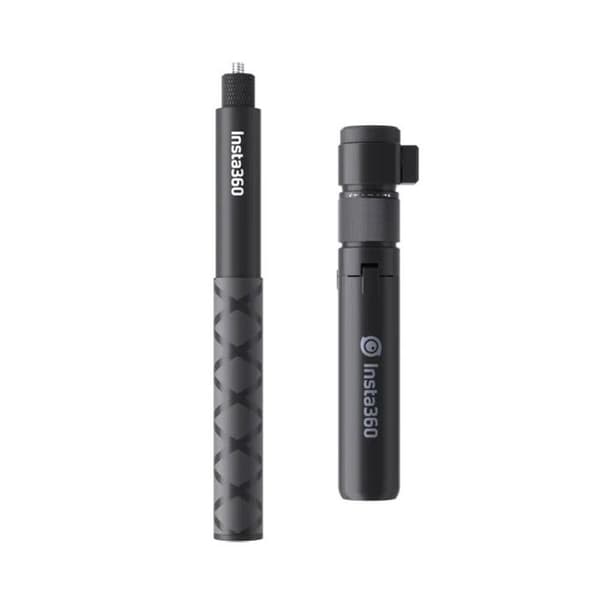 Insta360 Bullet Time Kit - Ergonomiskt handtag med inbyggt stativ - X-EVO Camcorder kompatibel - Svart