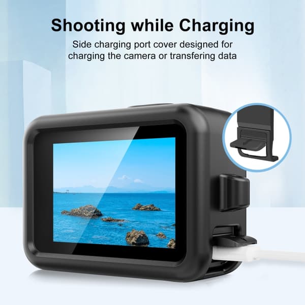 Silikon deksel for GoPro HERO13 Svart - Svart
