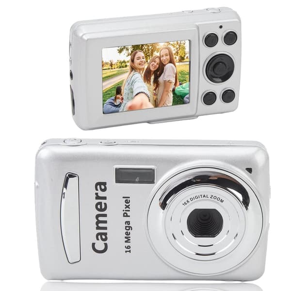 INF 1080P, 16 MP kompakt digitalkamera med 2,4-tommer skærm - 32 GB