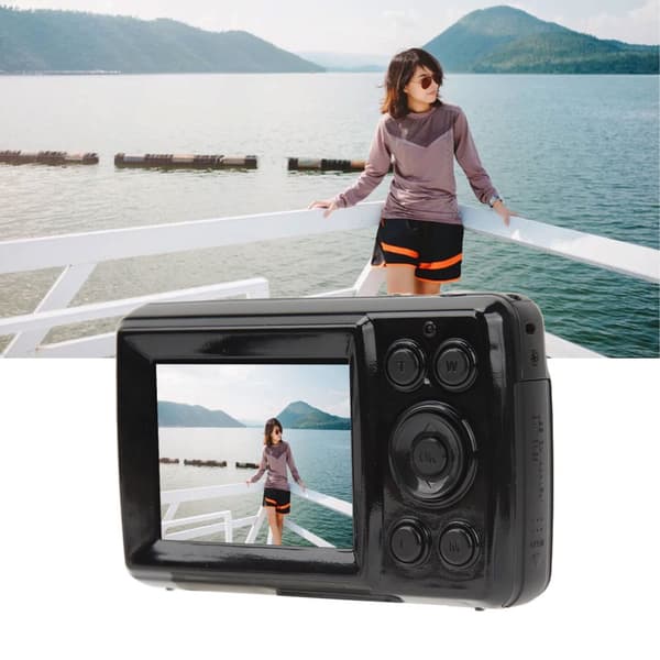 INF 1080P, 16 MP kompakt digitalkamera med 2,4-tommer skærm - 32 GB