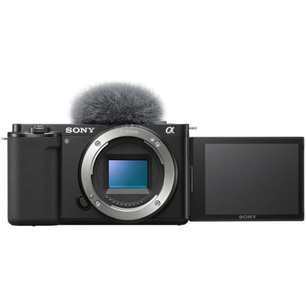 Hybridkamera - Sony - ZV-E10 II - 26MP - 4K-inspelning - Vridbar pekskärm Svart