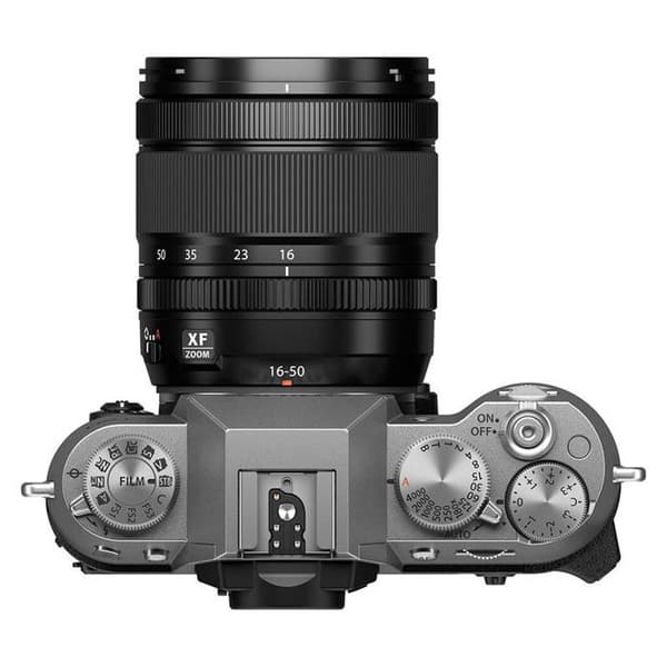 Fujifilm hybridkamera x-t50 silver + 16-50