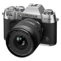 Miniatyrbild 1 av 4: Fujifilm hybridkamera x-t50 silver + 16-50